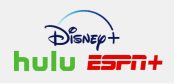 Disney Plus, Hulu and ESPN Logo