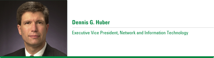 Dennis Huber, IT, Network Planning and Engineering, and Product Development. Joined EMBARQ: 2006.