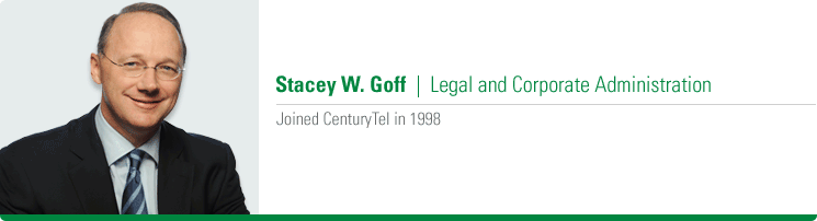 Stacey W. Goff Stacey W. Goff