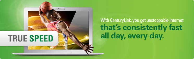With CenturyLink, your connection to our network is consistently fast all day, every day.
