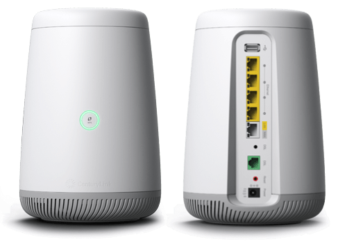 C4000 modem front and back