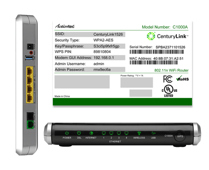 Módem Actiontec C1000A