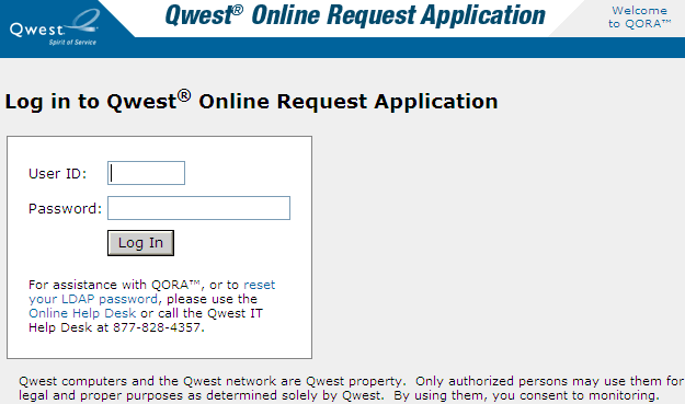 QORA Login QORA Login