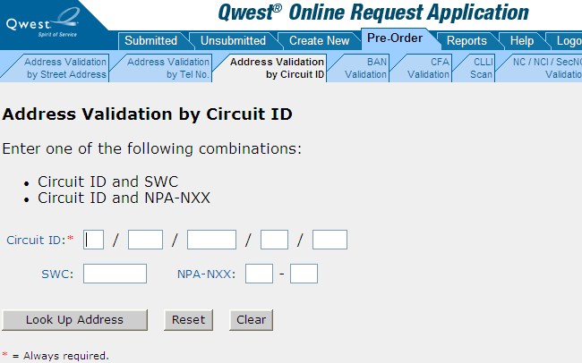 by Street Address by Street Address